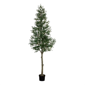 Nearly Natural 13ft Artificial Olive Tree in Green
