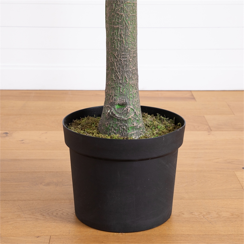 Nearly Natural 12ft Giant Artificial Olive Tree in Green