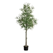 Nearly Natural 12ft Giant Artificial Olive Tree in Green