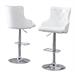 White Faux Leather