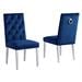 Navy Blue Velvet