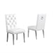 White Faux Leather