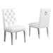 White Faux Leather