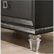 Lavish 3 Piece Gray Bedroom Set with Light up Headboard in California King