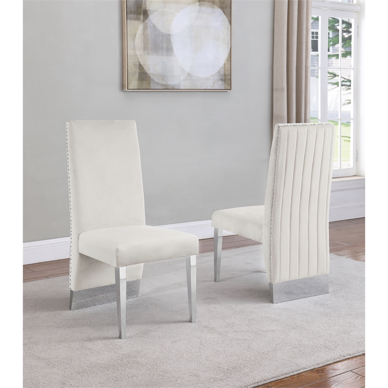 6pc. White Marble Dining Set with Lazy Susan and Silver Stainless Steel
