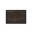 Rustic Dark Oak Wood Dining Table with Underneath Storage Space