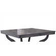 Dark Gray Wood Counterheight Square Dining Table 40