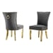 Dark Gray / Gold