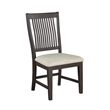 Best Quality Rustic Brown Wood 7pc Dining Set with Beige Chairs