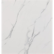 Best Quality Furniture Round Marble Dining Table with Lazy Susan in White