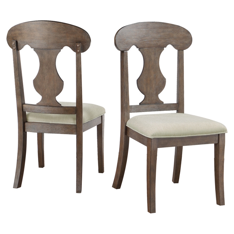 Best Quality Furniture 9pc Extendable Oak Wood Dining Set with Beige Chairs