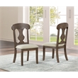 Best Quality Furniture 9pc Extendable Oak Wood Dining Set with Beige Chairs