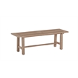 Best Quality Furniture Outdoor Patio Bench in Rustic Light Oak Acacia Wood