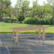 Best Quality Furniture Outdoor Patio Bench in Rustic Light Oak Acacia Wood