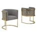 Dark Gray / Gold
