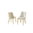 Best Quality Furniture Round Clear Glass Dining Table with Velvet Side Chairs