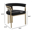 Best Quality Furniture 5pc Circle Clear Glass Dining Set & Boucle Fabric Chairs