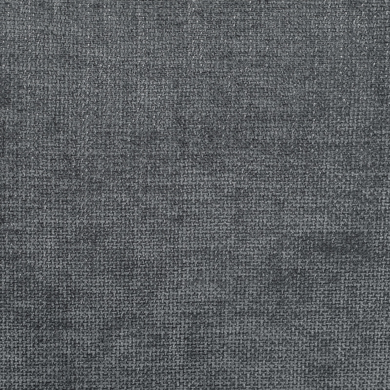 Best Quality Furniture 2 Seater Loveseat in Dark Gray Chenille Fabric