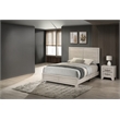 Best Quality Furniture 2 Piece Bedroom Set in Rustic Gray Oak Wood in King