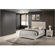 Best Quality Furniture 3 Piece Bedroom Set in Rustic Gray Oak Wood in Queen