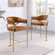 Best Quality Furniture Leathaire Bar Stool with Gold Iron Chrome Base