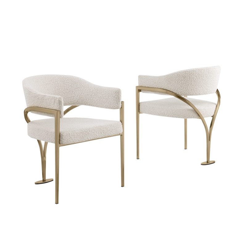 Best Quality Furniture 9 Piece White Marble Dining Set with Stainless Steel Base