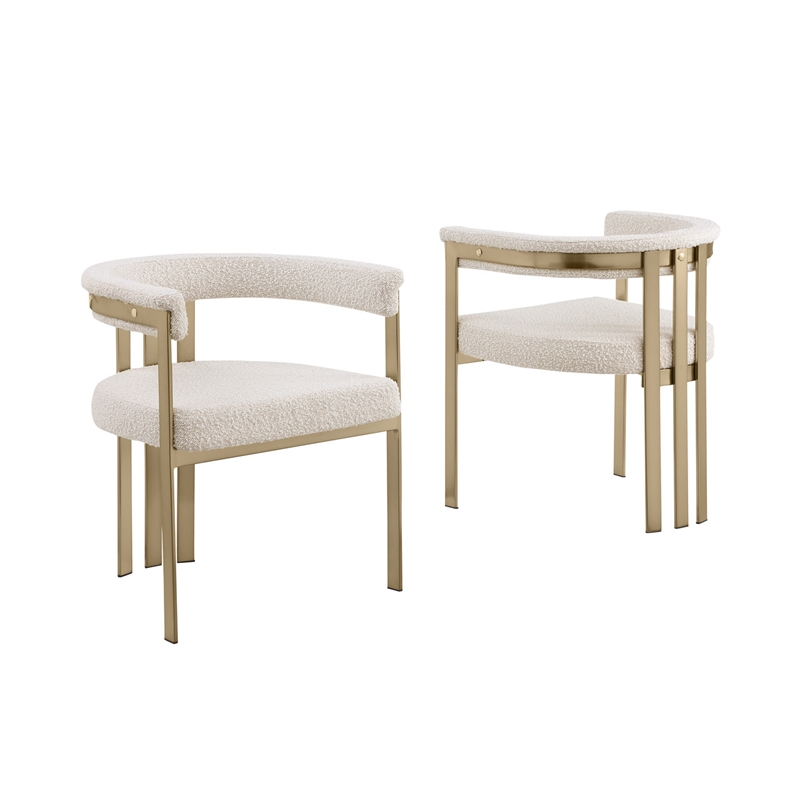 Best Quality Furniture 9 Piece White Marble Dining Set with Stainless Steel Base