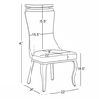 Best Quality Furniture 5 Piece White Marble Dining Set with Stainless Steel Base