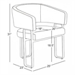 Best Quality Furniture 9 Piece White Marble Dining Set with Stainless Steel Base