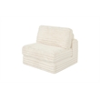Best Quality Furniture Cream Fluffy Fabric Compressed Modular Sectional