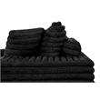 Best Quality Furniture Black Fluffy Fabric Compressed Extra Large Chaise
