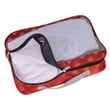American Flyer Fleur De Lis 3 Piece Packing Cubes Set  in Red