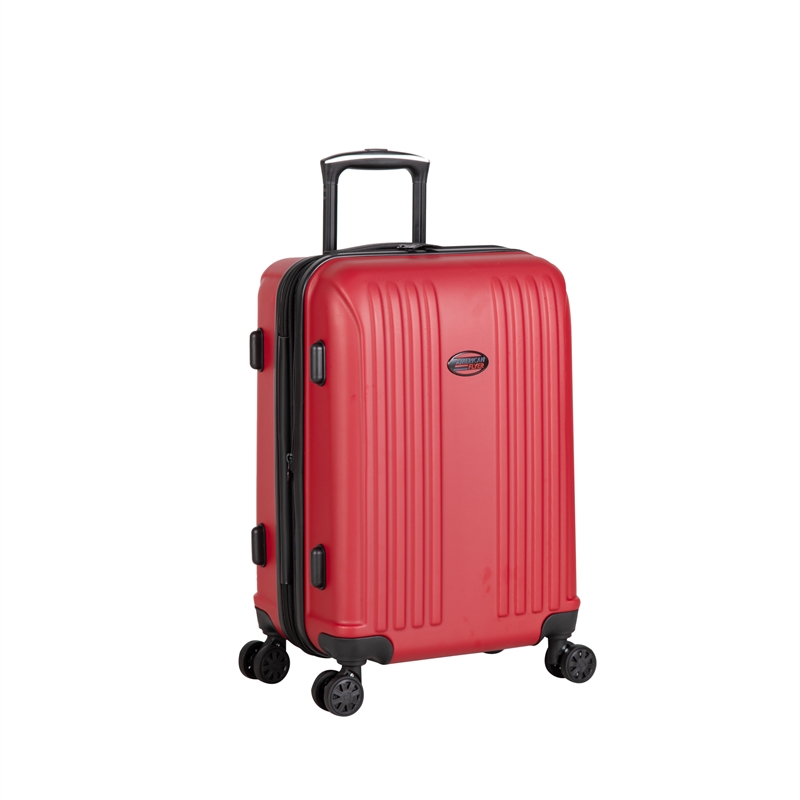 American Flyer Moraga 3-Piece Hardside Spinner Luggage Set in Red