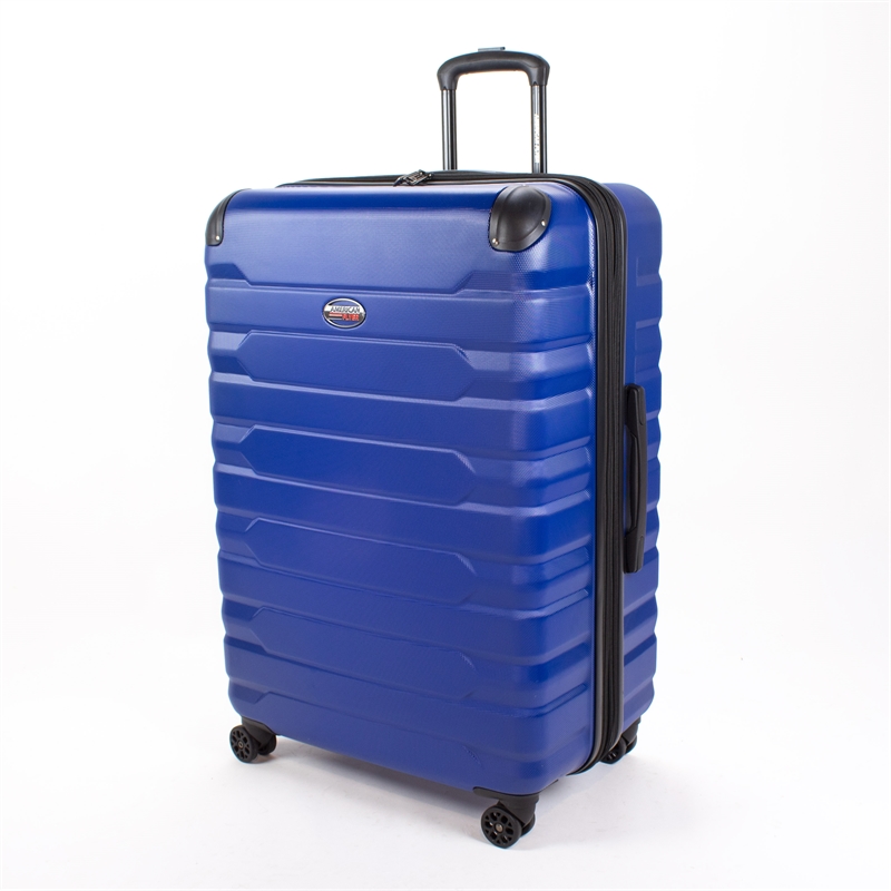 American Flyer Mina 3-Piece Hardside Luggage Set in Blue