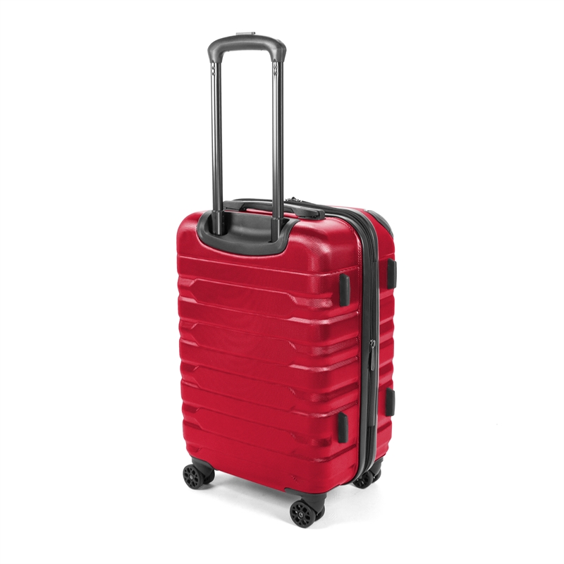 American Flyer Mina 3-Piece Hardside Luggage Set in Red