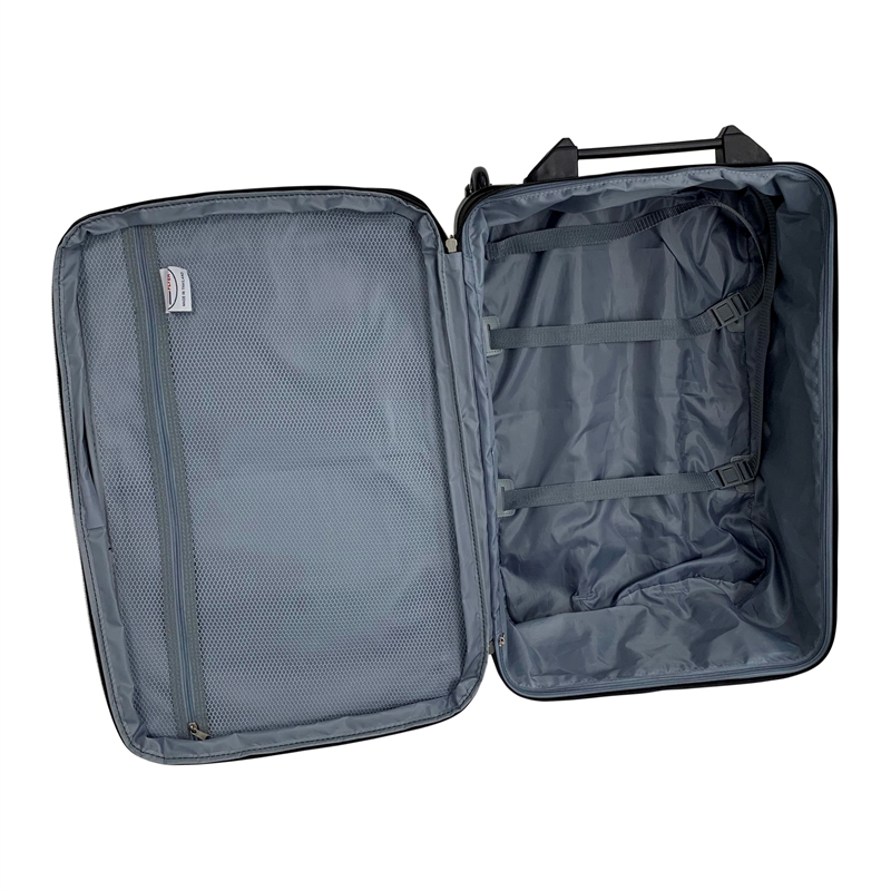 American Flyer Brooklyn 4-Piece Luggage Set in Black