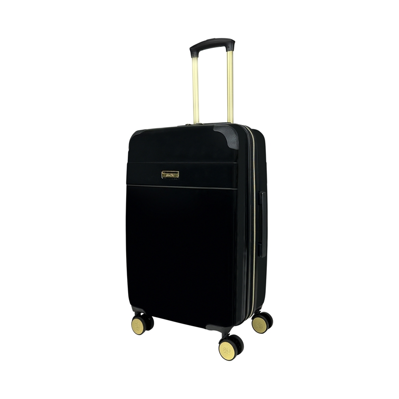 Jenni Chan Entin 3-Piece Hardside Spinner Set in Black