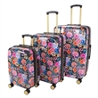 Jenni Chan Entin 3-Piece Hardside Spinner Set in Floral
