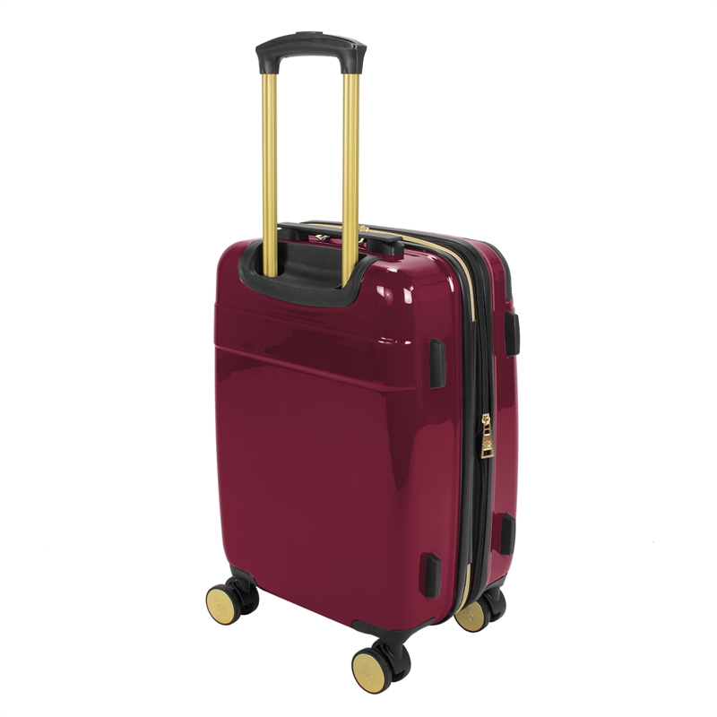Jenni Chan Entin 3-Piece Hardside Spinner Set in Merlot