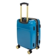 Jenni Chan Entin 3-Piece Hardside Spinner Set in Teal Blue