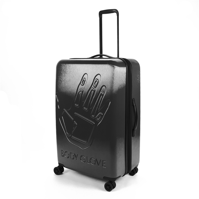 Body Glove Redondo 3-Piece Hardside Spinner Set in Charcoal