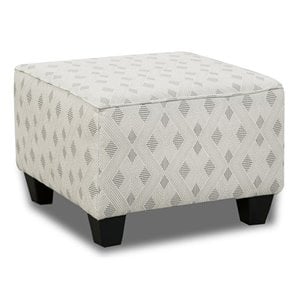 Arlo Cube Ottoman in Gray