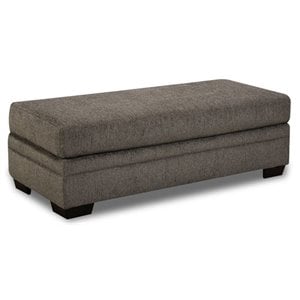 Franklin Storage Ottoman in Gray