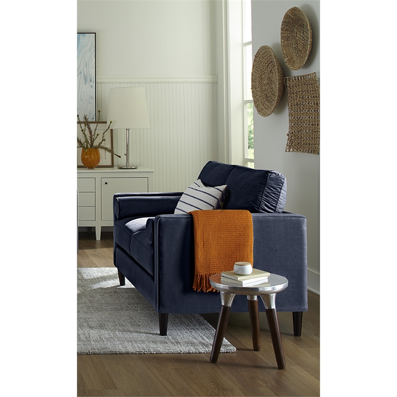 Behold Home Bea Indigo Loveseat