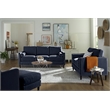 Behold Home Bea Indigo Accent Ottoman