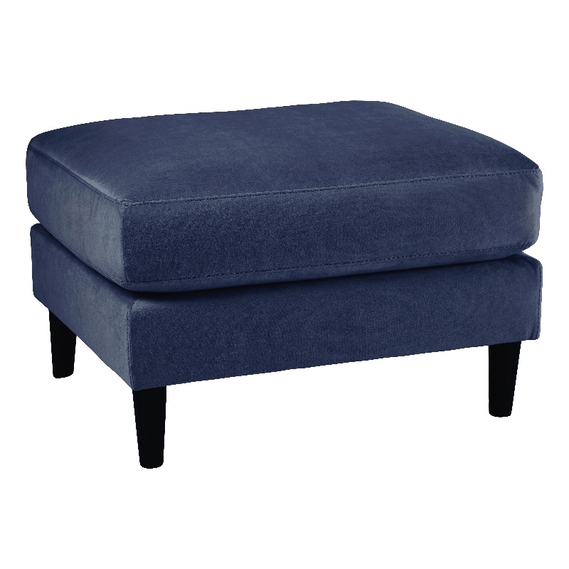Behold Home Bea Indigo Accent Ottoman