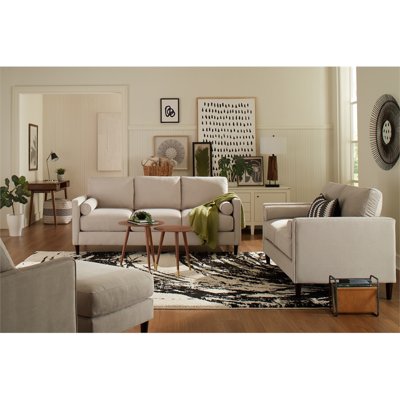 Behold Home Bea Dove Loveseat