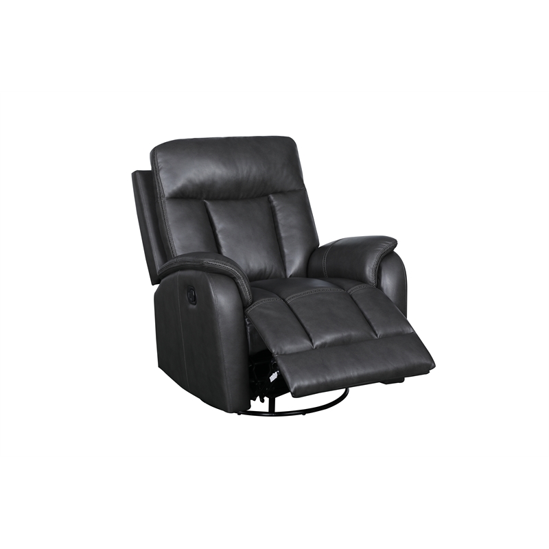 Behold Home Jamey Charcoal Recliner