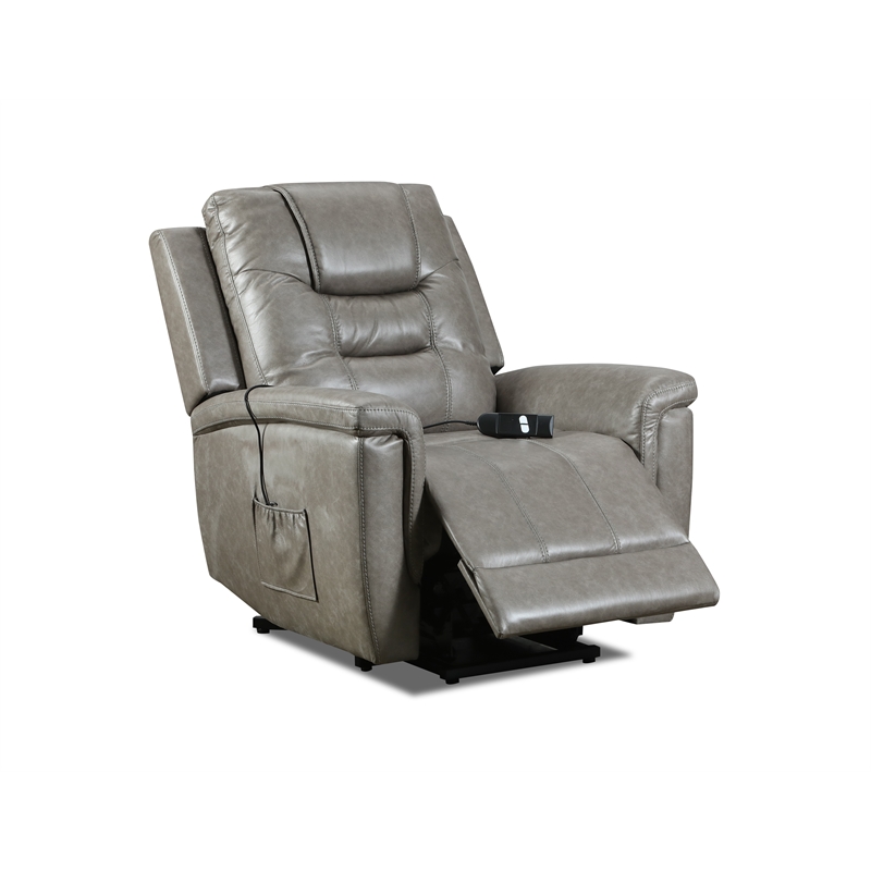 Behold Home Charlie Grey Power Lift Recliner