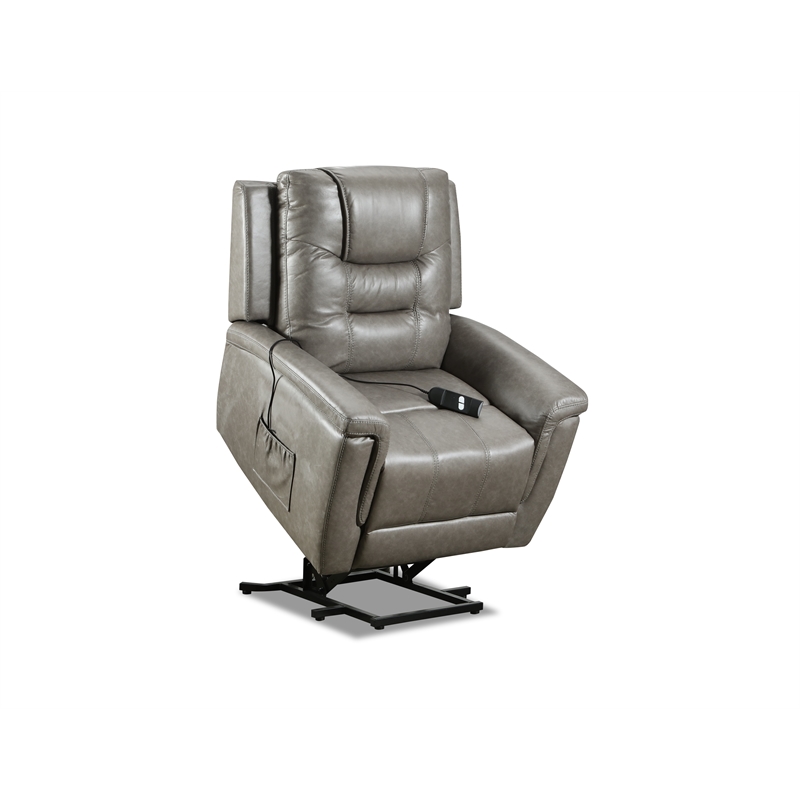 Behold Home Charlie Grey Power Lift Recliner